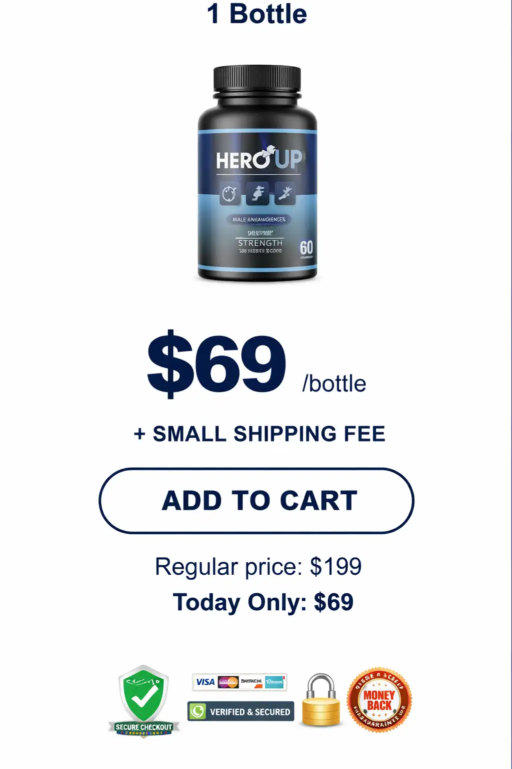 Order hero up 1 Bottle